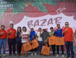 Sambut HUT ke-67 NTT dan Natal 2025, Bank NTT Gelar Bazar Murah UMKM