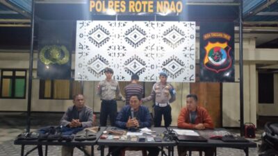 Tim Gabungan Polres dan Lapas Ba’a Bekuk Napi Kabur Usai 4 Hari Buron, Diduga Sempat Curi Motor dan Barang Berharga