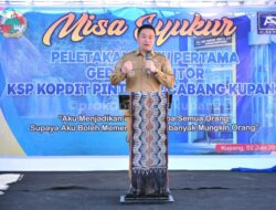 Kopdit Pintu Air Bangun Kantor Tiga Lantai di Kupang, Wali Kota: Koperasi Adalah Penggerak Ekonomi Rakyat
