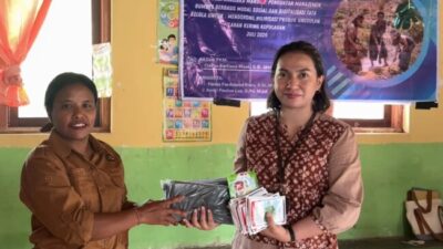 UNDANA Perkuat BUMDes Anajiaka, Dorong Hilirisasi Jagung Pulut, Madu Hutan dan Tenun Ikat